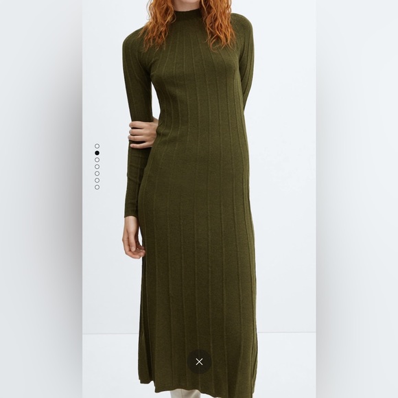 MANGO Ribbed Dress - Picture 3 of 7